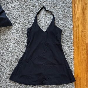 YoungLA Black Halter Dress